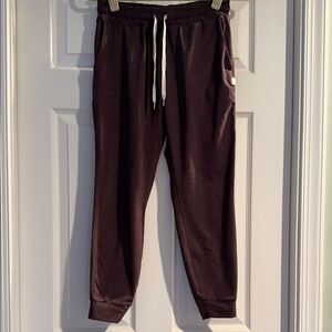Vuori women’s performance joggers.